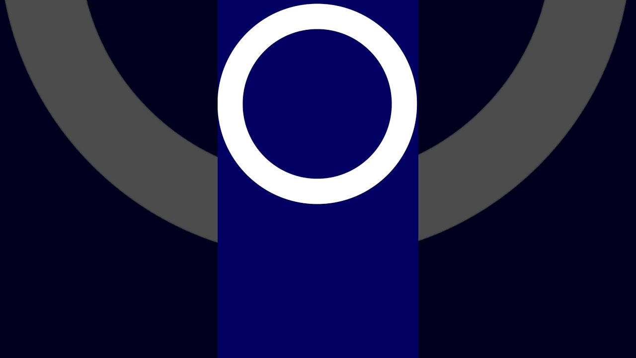 BLUE KING SCREEN 1080 X 1920 WITTE CIRKEL VAN LICHT 20 minuten