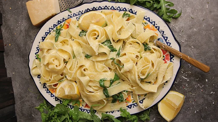 Pasta di Crema al Limone "with Lemon and Cream"