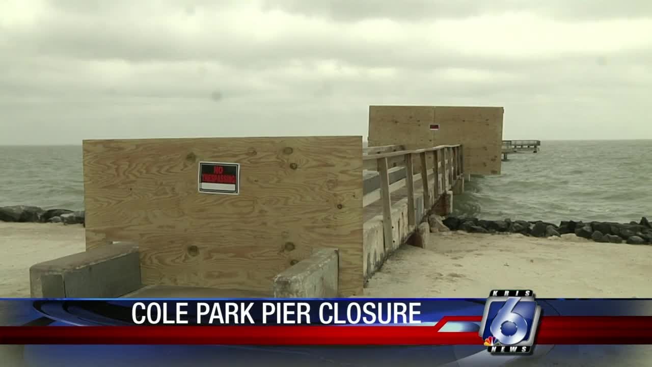 Structural damage forces closure of Cole Park Pier