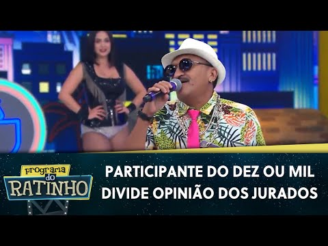 Participante do Dez ou Mil divide opinião dos jurados | Programa do Ratinho (23/11/20)