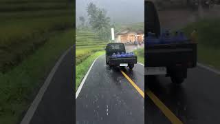 Relaxing Rainy Road Drive | Monsoon Vibes 🌧️ #song #mansoon #rain #nature 🌿🍃