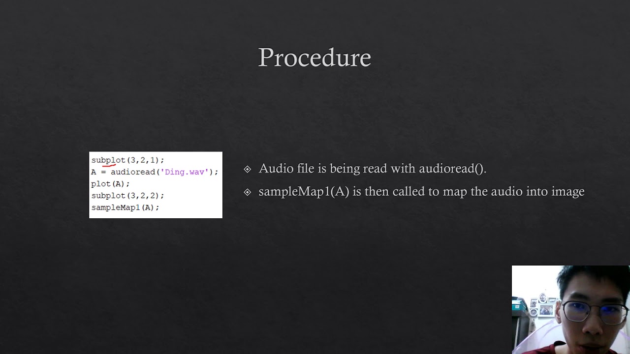 Multimedia Data Processing - Convert Audio to Image - YouTube