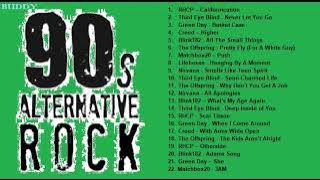 90's Alternative Rock│RHCP│Third Eye Blind│Greenday│Blink182│The Offspring│Nirvana│Creed