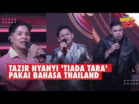 Tazir (Langkat) Nyanyi 'Tiada Tara' Pakai Bahasa Thailand, Ini Reaksi Jirayut! #da8