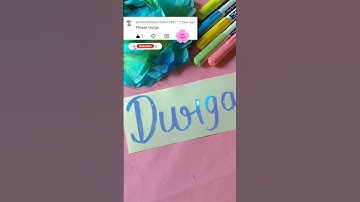 Magical pen🖊️😱Comment your name ✨😻 and subscribe my channel 📛🙌 #calligraphylattering #nameart #short