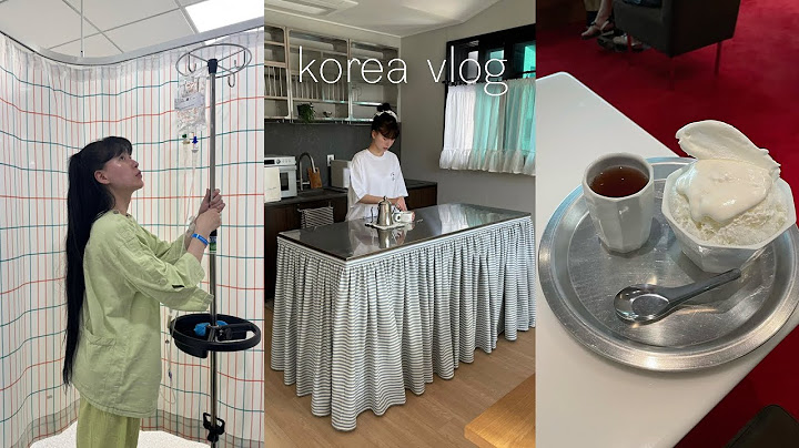 韓国のVlog：私の手術、靴のプレゼント、DIYキッチンデコレーション、そして最高の韓国かき氷カフェ