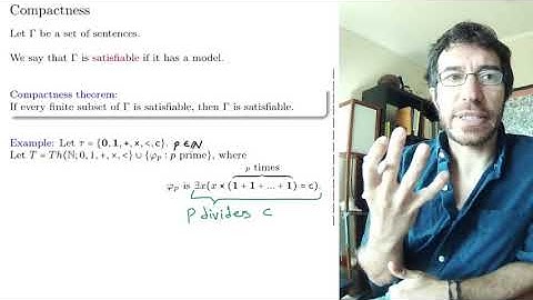 22. Logic. Compactness