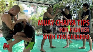 Muay Thai Chaiya Tips for Fighter with Kru Gerardo from Muay Chaiya Baanchangthai Mexico