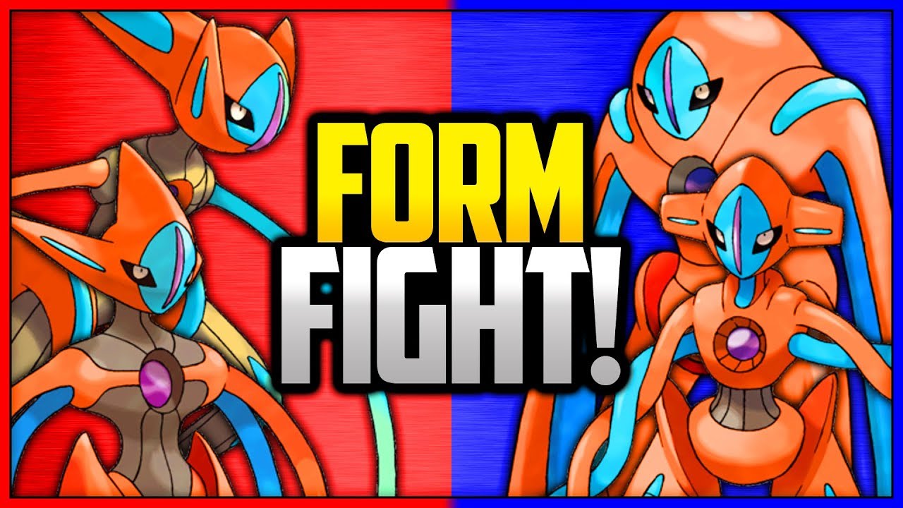 Deoxys Formes: Normal, Attack, Defense, Speed • Competitive • 6IVs • L