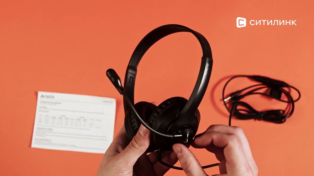 Обзор Гарнитуры A4TECH Fstyler FH100 | Ситилинк