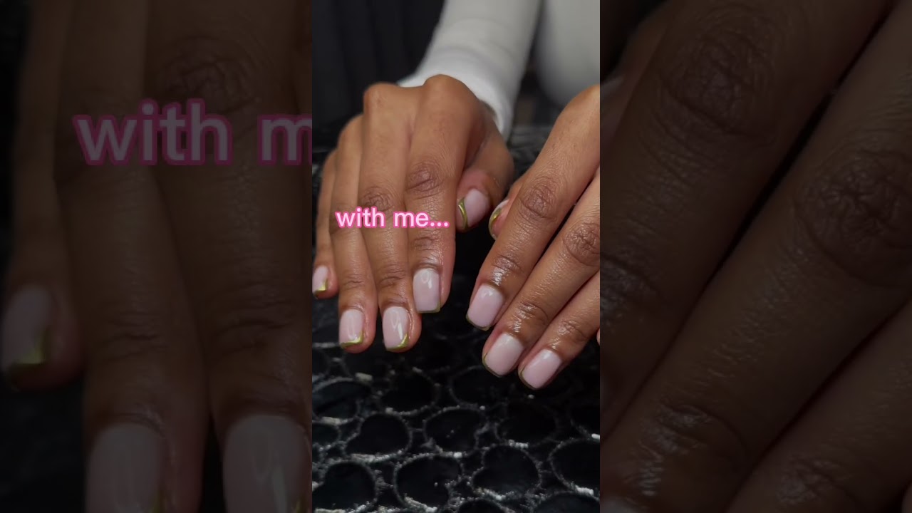 4 steps to apply BIAB gel on natural nails