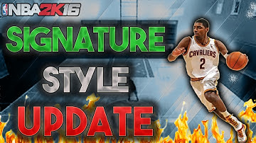 NBA 2K16 Signature Styles+Attribute Update| 6