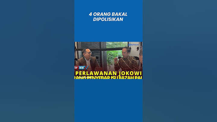 Jokowi Bakal Laporkan 4 Orang Tudingan Ijazah Palsu, Siapa Saja?