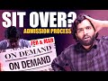 On Demand Admission Closed or Sit Filled, What to do? On demand Feb and March