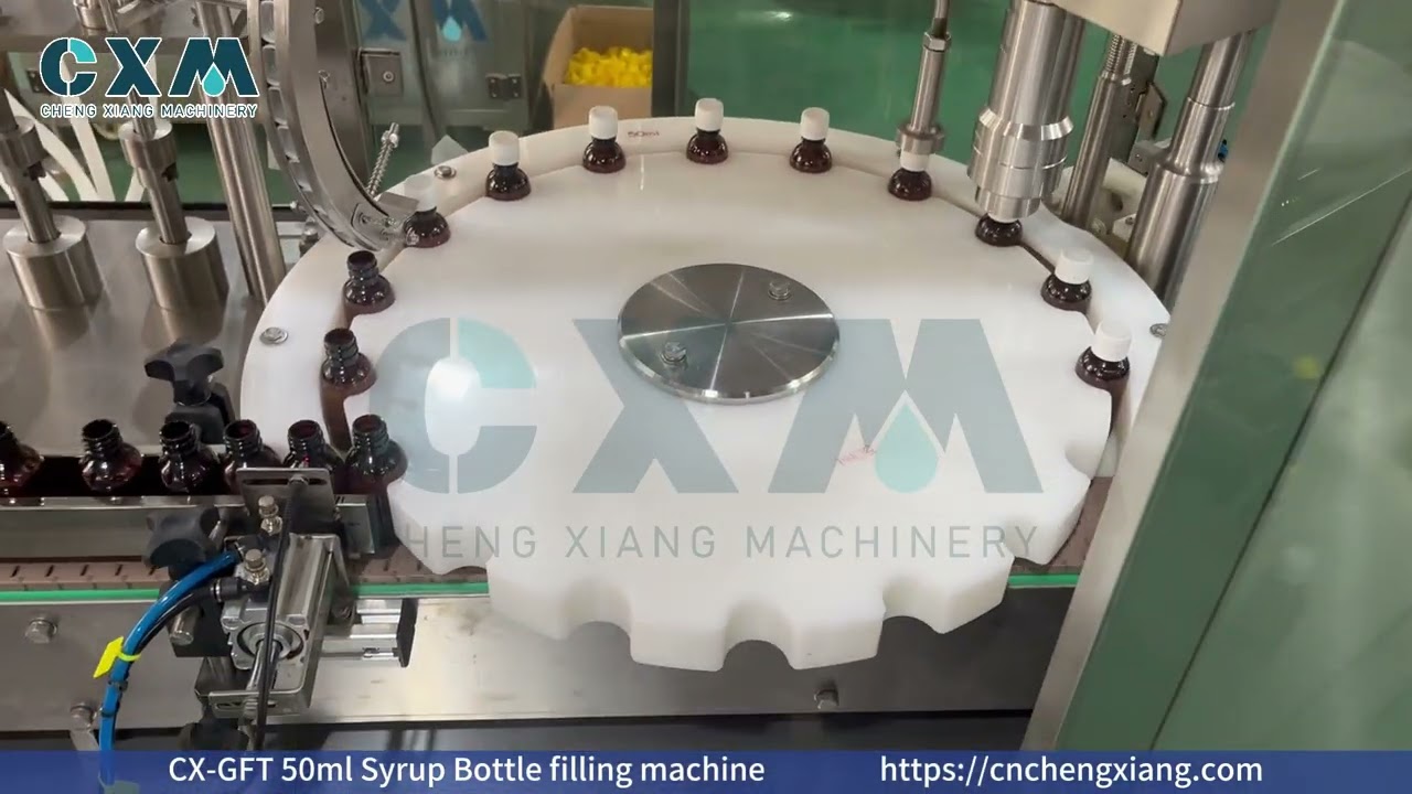 CX GFT Auto Syrup liquid filling machine