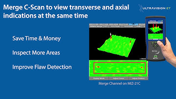 UltraVision ET Software is ideal for eddy current array (ECA) surface inspections