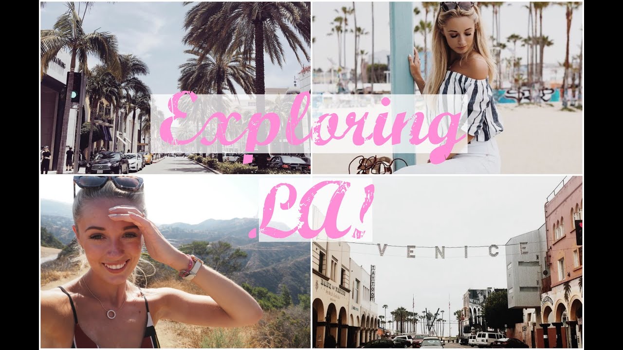 Exploring Los Angeles!  Trek America Travel Vlog     |    Fashion Mumblr