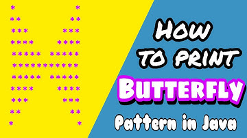 Butterfly pattern java using for  loop  | How to print patterns ?  | Coding wallah |Ashish Kumawat |