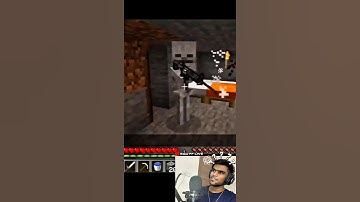 Minecraft skeleton 💀 #minecraft #trending