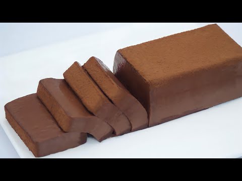 Hanya 3 Bahan Sangat Mudah! Makanan Penutup Coklat Yang Sangat Lembut dan Lezat Tanpa Oven
