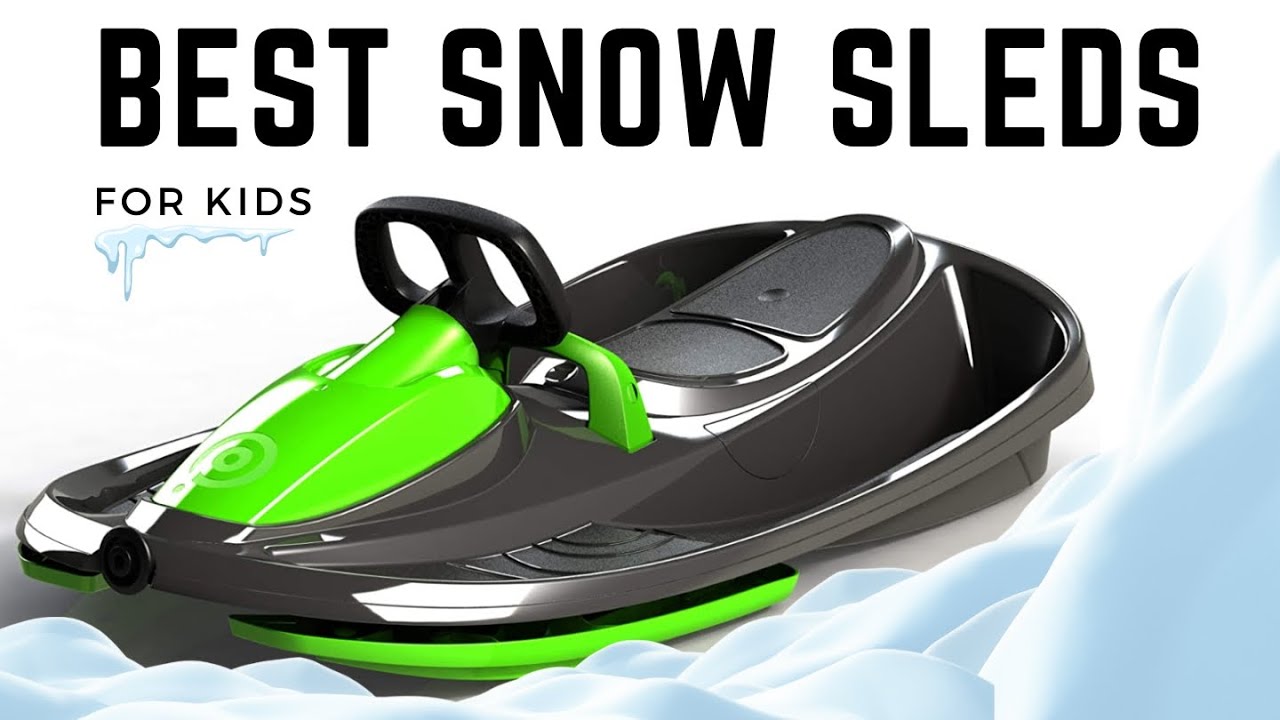 5 Best Snow Sleds for Kids Backyards YouTube