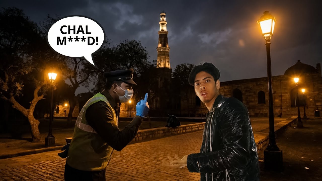 Angry security guard 🤬: what happened at Qutub Minar? 