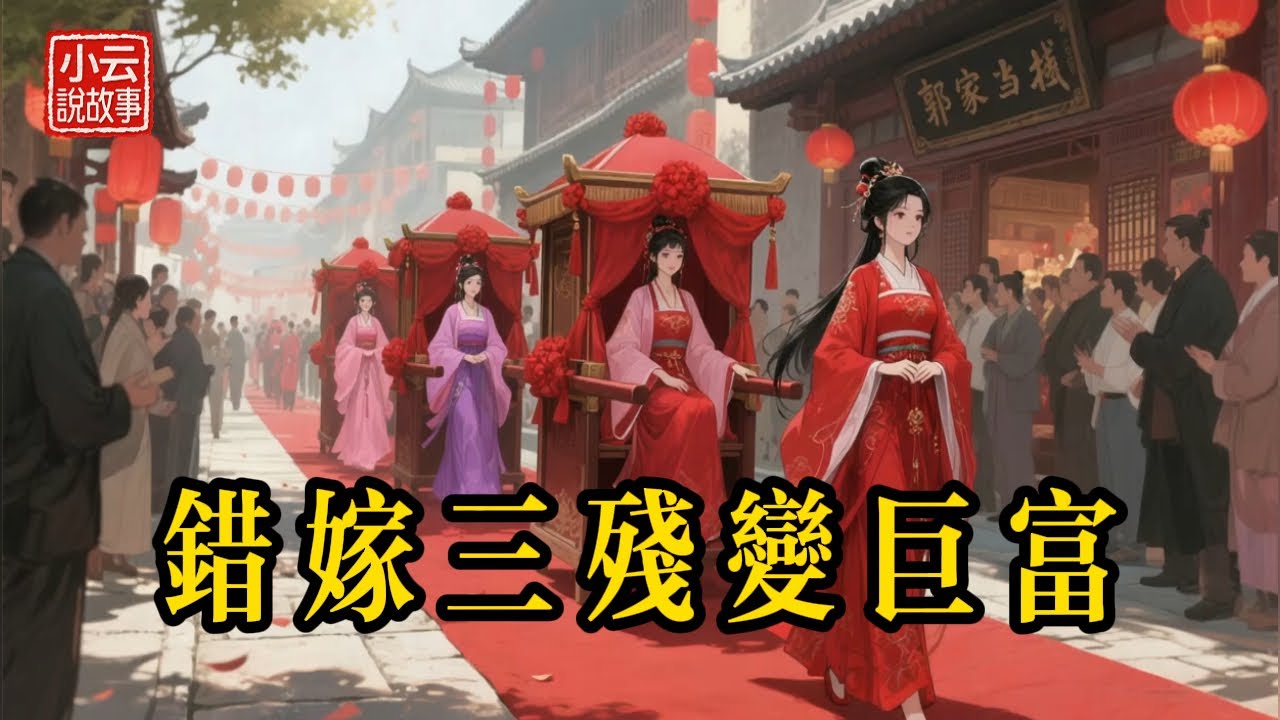 錯嫁三殘變巨富 #民間故事 #傳奇故事 #因果報應 #天道好還 #巧嘴 #姻緣 #勵志故事 #大快人心 #聽書