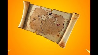 How to Find Buried Treasure in Fortnite! (Fortnite Treasure Map) - Fortnite Season 8