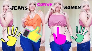 ⭐ JEANS FOR CURVY WOMEN!!! / Primark try on haul