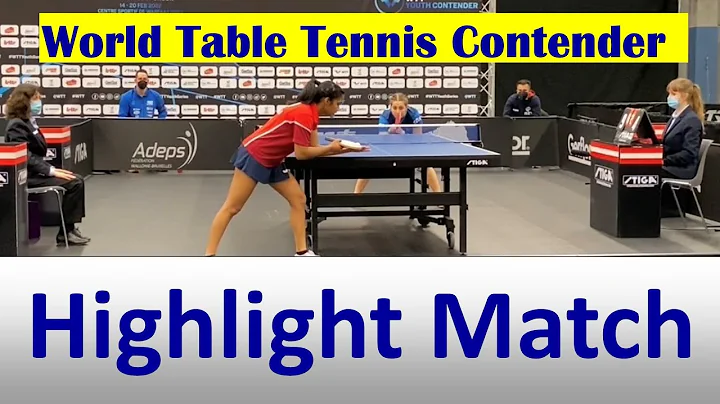 WTT Contender Final  -  Sarah Jalli (USA) vs Nicole Arlia (Italy)