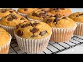 Soft and Fluffy CHOCOLATE CHIP MUFFIN! Simple and very tasty!