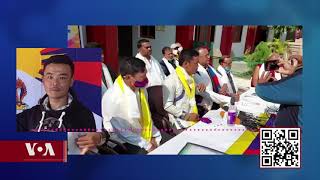 A Lone Tibetan Youth’s Peace March To Tibet’s Border Reaches Bodhgaya, India A Lone Tibetan Youth’s Peace March To Tibet’s Border Reaches Bodhgaya, India