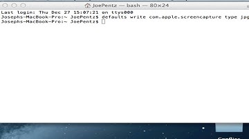 How to Change Mac Screenshot File Format