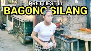 PRETTIEST in CALOOCAN | Walk at ACTION STREET LIFE in BAGONG SILANG RESIDENCE Philippines [4K]