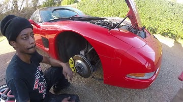 C5 Corvette Harmonic Balancer Replacement Day 1