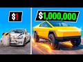 Every Time I Crash, My Tesla Gets MORE EXPENSIVE in GTA!