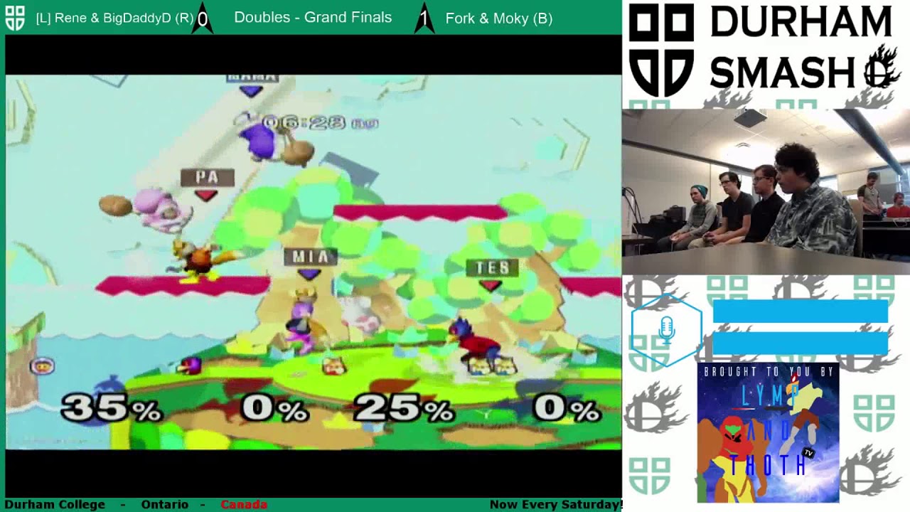 Smash @ Durham 26 - Monthly by Tespa: Rene & BigDaddyD [L] vs Fork & Moky [W] - Grand Finals