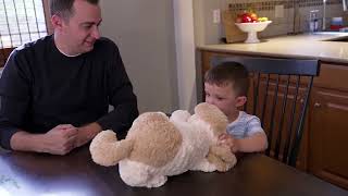 Cuddle Barn Baby Love Light Up Plush w/ 5 Song Medley on QVC