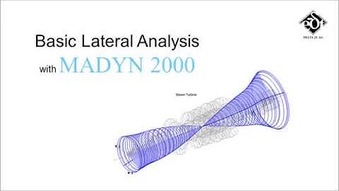 Basic Lateral Analysis with Rotordynamics Software MADYN 2000