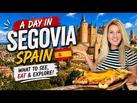A Day in Segovia Spain 🇪🇸 Travel Guide What to See, Eat & Explore
