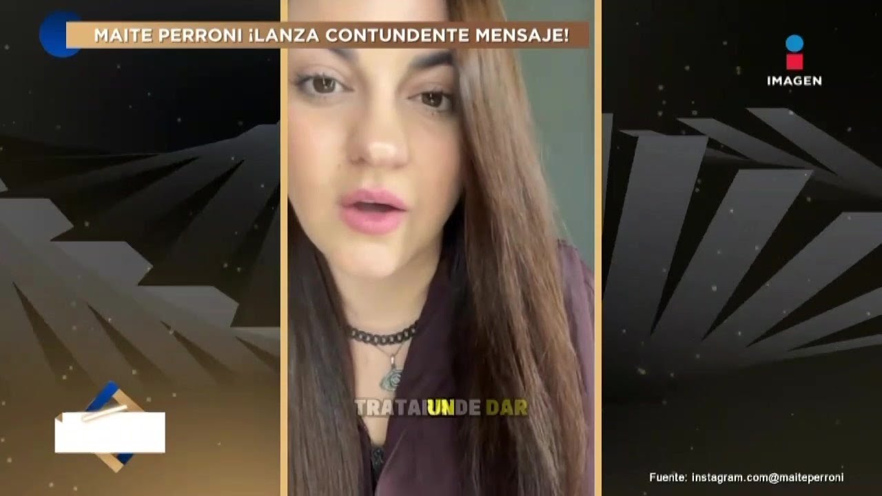 ¡Maite Perroni ALZA la VOZ tras las fuertes críticas por su PESO después del embarazo! | DPM