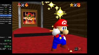 SM64 16 Star Speedrun New PB 19:32