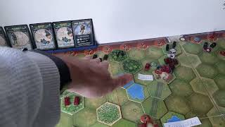 Memoir '44 Force vs Finesse Summary German and Russian Turn 1