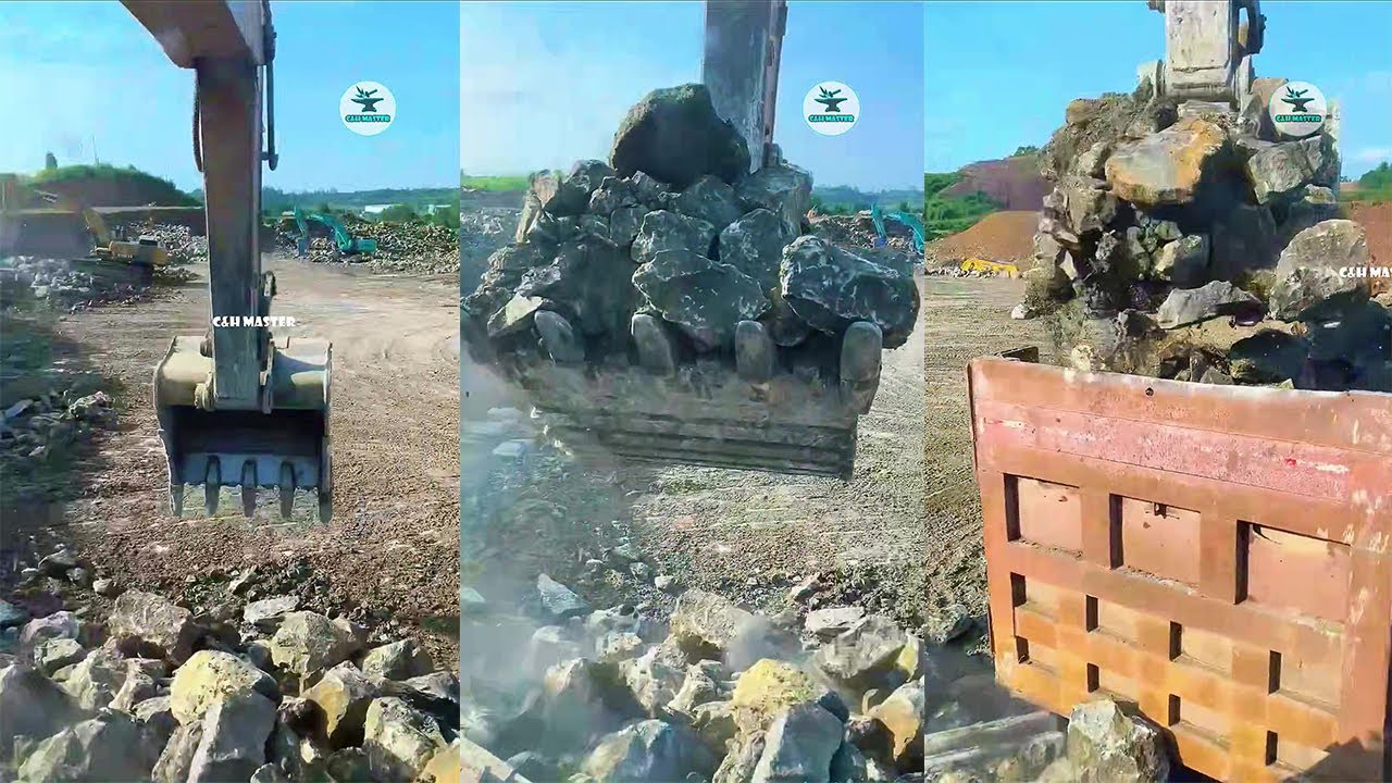 The Process Of Soil Excavation And Transportation P1277