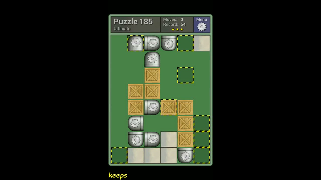 Pushing Machine (Ultimate) Level Puzzle 185 - Perfect Solution