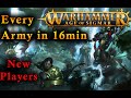 Every AoS Army In 16 Minutes  - 2020