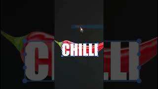 Red Chilli Masking #photoshoptutorial #shorts