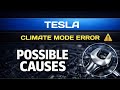 Tesla HVAC Climate Control Shows Wrong Mode – Potential Problems Explained