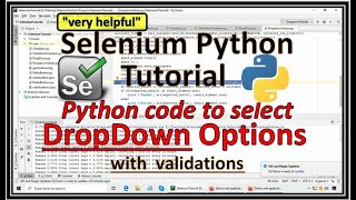 Selenium Python Dropdown | Selenium With Python-Dropdown in Selenium Webdriver Python-Dropdown List