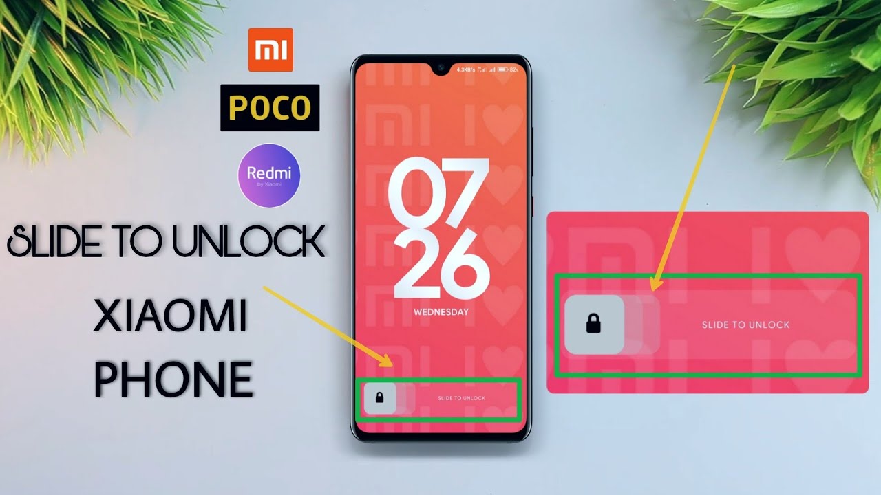 MIUI 12 New Lock Screen | Enable Slide To Unlock Option On Any Xiaomi Phone